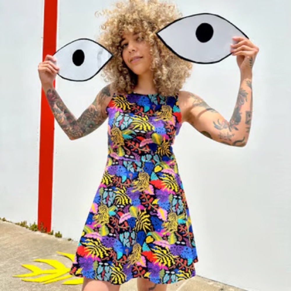 NOOWORKS Brenda dress in Tropi Trip